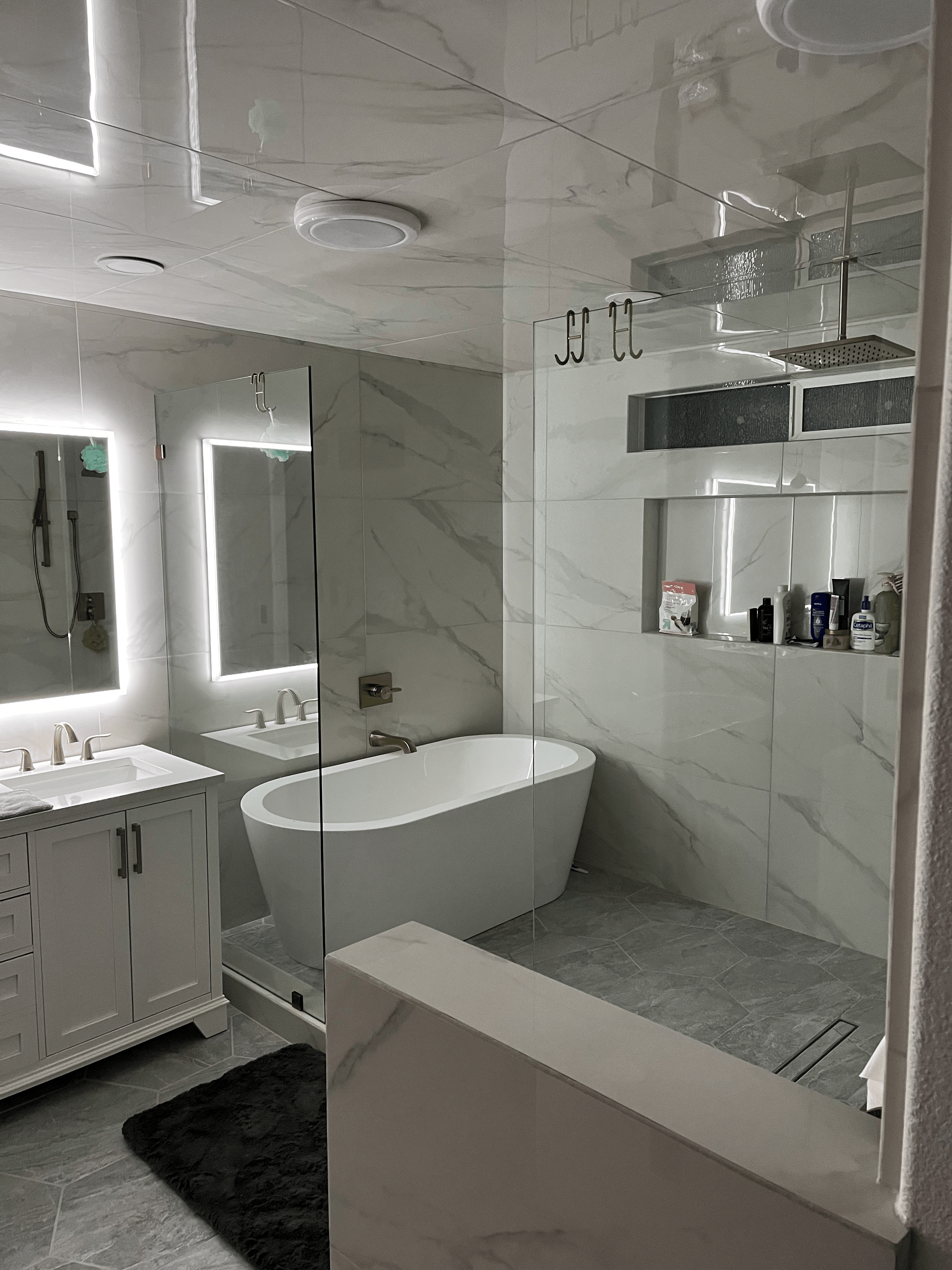 Plumber fixing a sink pipe